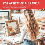 Simetufy 5x7 Inch 96 Pack Small Painting Canvas Boards Mini Blank Canvas Panels - Image 6