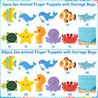 COcnny Sea Animal Finger Puppets - Image 3