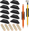 Tiizze 10 Pack Adhesive Pencil Holder by Tiizze