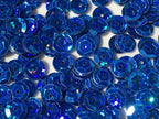 Sequins 8mm 800/Pkg Blue by Golden+Leaf