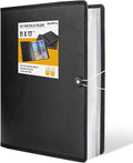 Nicpro 11"x17" Art Portfolio, 30 Pockets Display 60 Pages Art Portfolio Folder by Nicpro