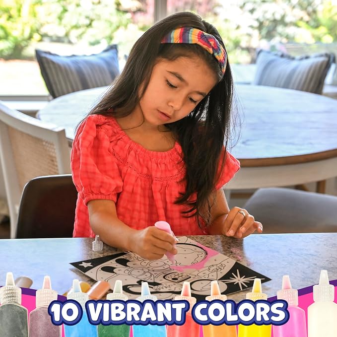 READY 2 LEARN Sand Art Painting | Space | 4 Outer Space Sand Art Pictures | 10 - Image 2