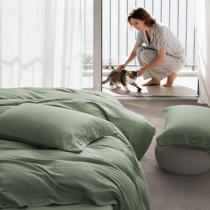 JELLYMONI Cotton Duvet Cover Twin Size - Image 8