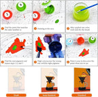 Fountor 6 Pack Paint by Numbers Kit - Image 7