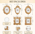 97 Decor Small Gold Picture Frames Set - Image 2