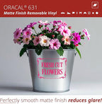 ORACAL 631 Matte Pink Vinyl Durable Roll Easy to Weed Permanent Adhesive Craft - Image 3