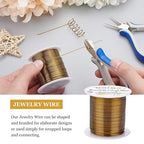 BENECREAT 18 Gauge 32 Yards Jewelry Beading Wire Tarnish Resistant Copper Wire - Image 4