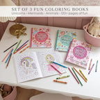 ZICOTO Fun Coloring Books for Kids Set of 3 - Image 2