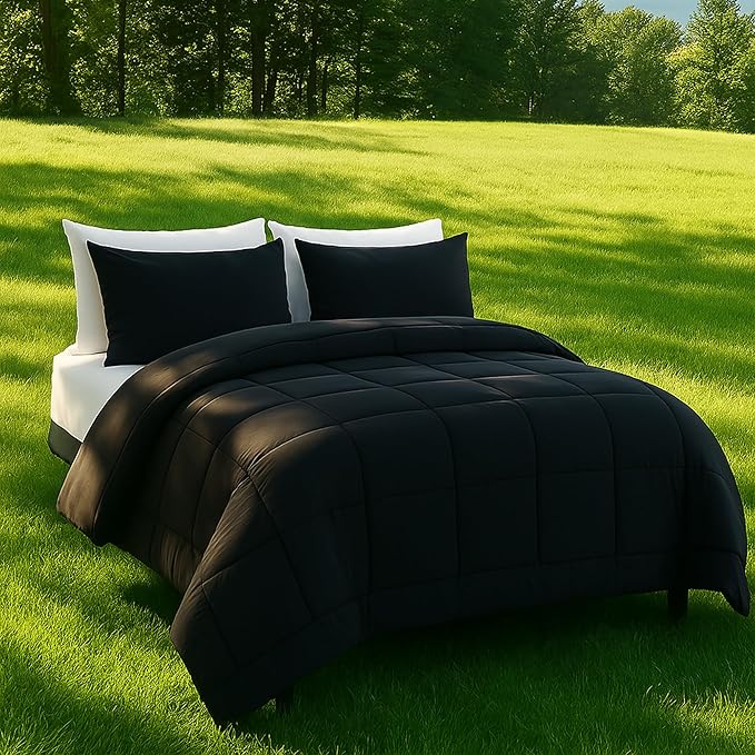 DOWNCOOL Queen Comforter Set -All Season Queen Bed Set - Image 2