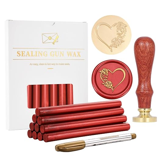 Yoption Wax Seal Kit, Heart - Image 2