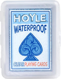 Hoyle Waterproof Clear Plastic Playing Cards 1 Deck Outdoor Pool | Flexible by Hoyle