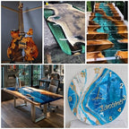 Resin Epoxy 1 Gallon, 3×UV Resistant, Self Levefing, River Table, Molds Casting - Image 6
