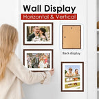 FIXSMITH A4 Picture Frame Set of 2, Display Pictures 6x8 - Image 5
