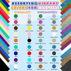 36 Pack HTV Heat Transfer Vinyl Sheets - Image 2
