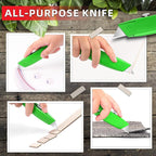 DIYSELF 30 Pack Box Cutter Heavy Duty Aluminium Shell Utility Knife | SK5 Steel - Image 5