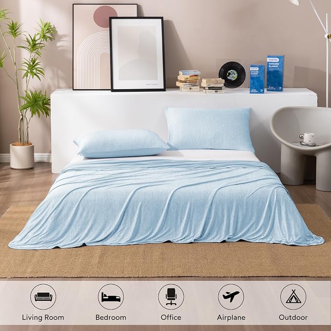 HOMFINE Cooling Blanket for Hot Sleepers - Image 5