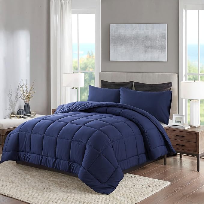 DOWNCOOL King Size Comforter Set -All Season Bedding Comforters Sets - Image 2