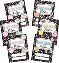 Outus 24 Pcs Pastel Composition 2 Pocket Folders Letter Size Take Home File by Outus