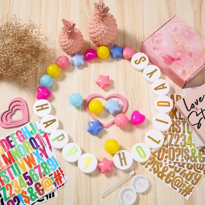 Kpop Party Banner Decor Popular Singer DIY Giant Friendship Bracelet Garland - Image 4