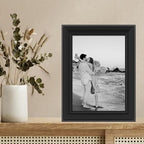 Lawrence Frames Black 5x7 Classic Detailed Picture Frame - Image 2