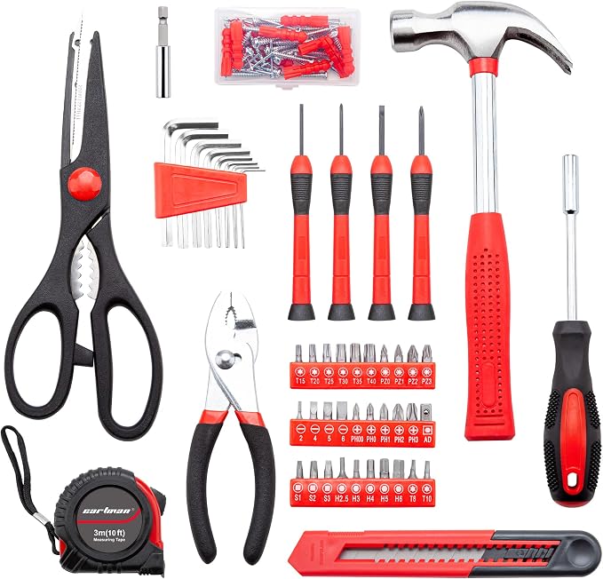 CARTMAN Complete Household Tool Set, DIY projects, furniture setup, and daily - Image 3
