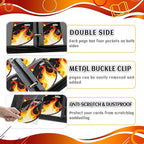 Trading Card Binder 4 Pocket, Card Binder 400 Pockels Card Book Holder Cards - Image 5