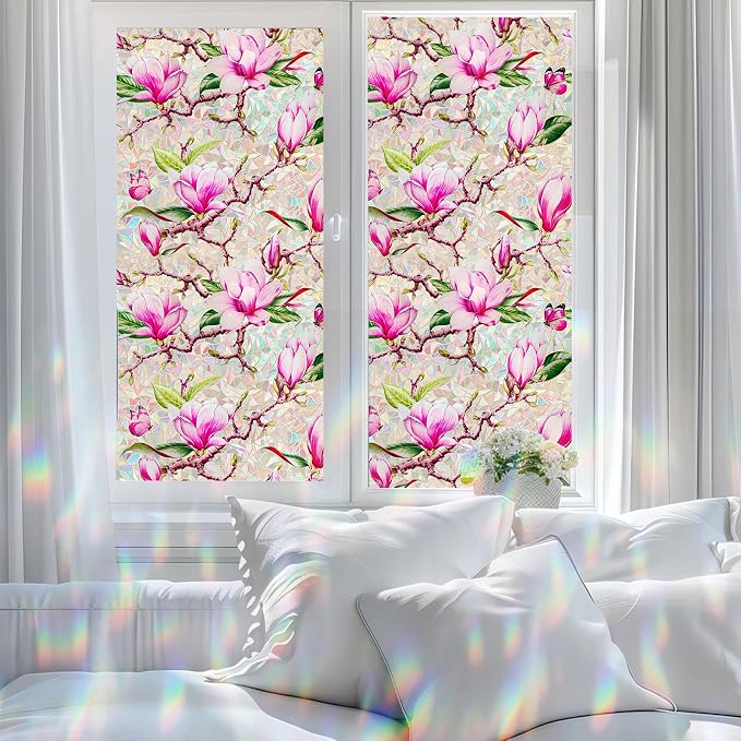 Window Privacy Film Stain Glass Window Film Rainbow Window Film Window clings - Image 9