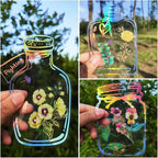 91 Pcs Homemade Bookmarks Kit, Colorful Sprout Bookmark and Pressed Flower - Image 2