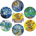 EWJRNSF 6 PCS Landscape Diamond Art Coasters Kit by EWJRNSFDiamondPainting
