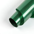 HTVRONT Green Glitter Heat Transfer Vinyl, Iron on Vinyl by HTVRONT