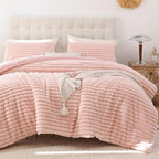 Smoofy Fluffy King Size Comforter Set 3 Pieces by SMOOFY