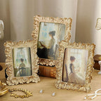 Wonderjune 3 Pcs Vintage Picture Frames Antique Set Baroque Ornate Gold Arched by Wonderjune