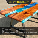 TAKIMO 2 Gallon 3× UV Resistant Epoxy Resin Kit - Image 4