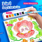 JoyCat Paint with Water Coloring Books & Shimmer Art | Art & Craft Activity - Image 3