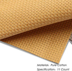 10pcs Cross Stitch Fabric DIY Cross Stitch Aida Cloth Fabric - Image 3