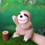 Easfan Sloth Hand Puppet with Movable Mouth Interactive Storytelling Cute Soft - Image 6