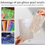 Pearl Glitter Cast Acrylic Sheet 1/8 Inch - Image 3
