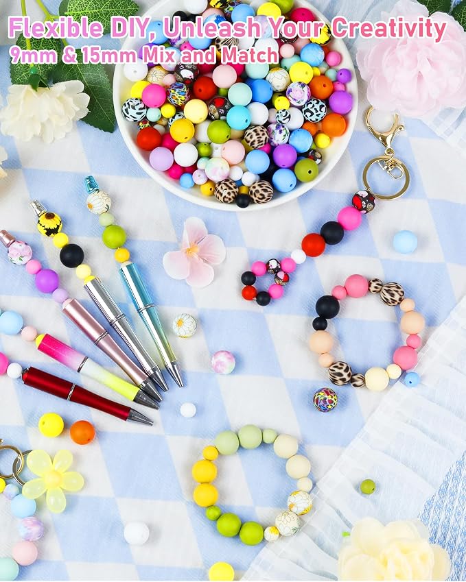 100PCS FIVEIZERO Silicone Beads - Image 6