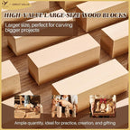 16PCS Basswood Carving Blocks, Carving Wood Blocks - Image 4