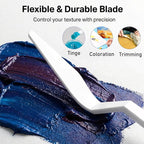 30Pcs Plastic Spatula Palette Knives Painting Knives - Image 4