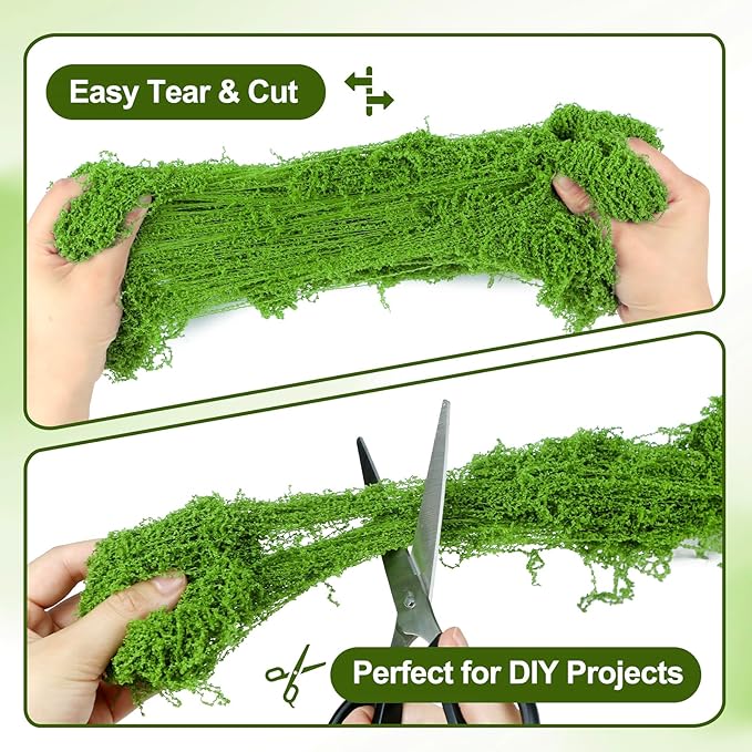 Fake Moss 10.6 oz, Artificial Moss - Image 4