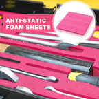 Pangda 8 Pcs 12" x 12" x 0.25" Pink Polyethylene Foam Sheets Antistatic Foam - Image 5