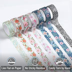 Mr. Pen- Washi Tape Set, 21 Rolls, Floral Vintage | 5 Yards/Roll, Washi Tape - Image 4