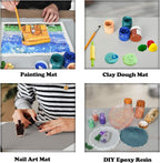Sapid Thick Silicone Mat for Crafts, Large Silicon Sheet for Epoxy Resin - Image 7