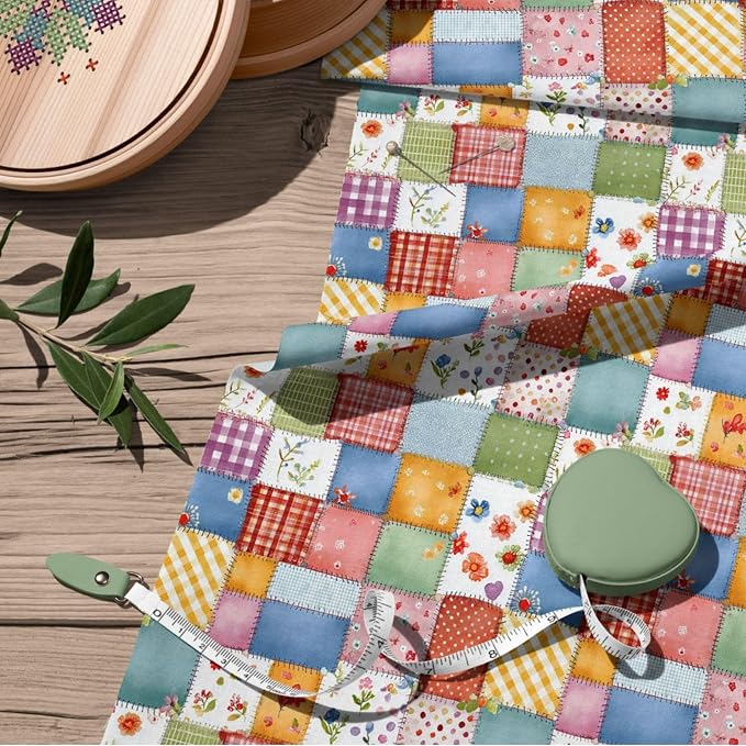 100% Cotton Fabric by the Yard – Turkish Quality Quilting & Sewing Fabric - Image 9