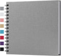 potricher 8 x 8 Inch DIY Scrapbook Album 40 Pages Hardcover Kraft Paper Scrap by potricher
