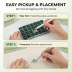 36000Pcs Emerald Green Rhinestones - Image 5