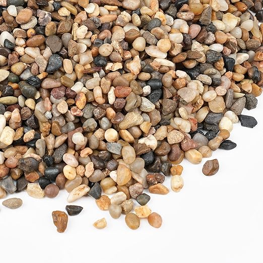 5 lbs Small Rocks for Plants, 1/5 Inch Gravel for Plants Drainage, Decorative by OutdoorD%C3%A9cor