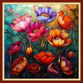Joyhoor Cross Stitch Kits for Beginners Stamped Cross-Stitch Supplies by JoyhoorCrossStitchKits