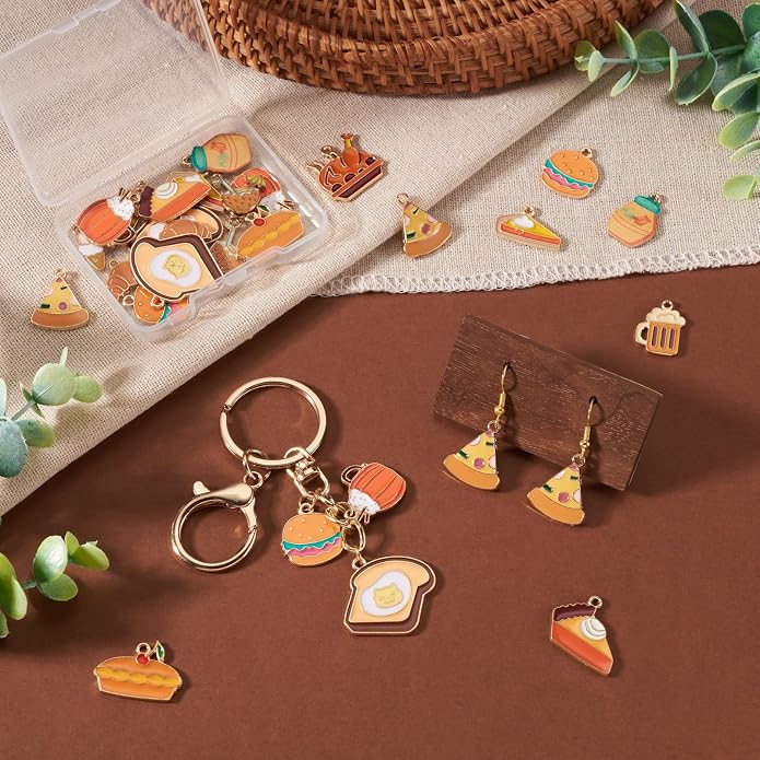 Enamel Food Charms Cute Assorted Food Pendants Sweet Dessert Charms - Image 4